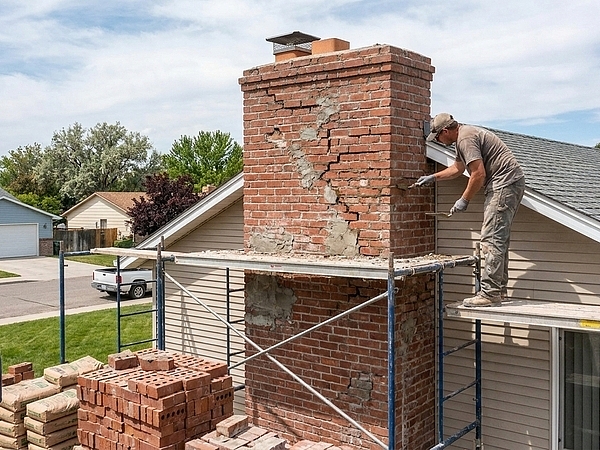 Can Cracked Chimney Masonry in Nampa Be Repaired?